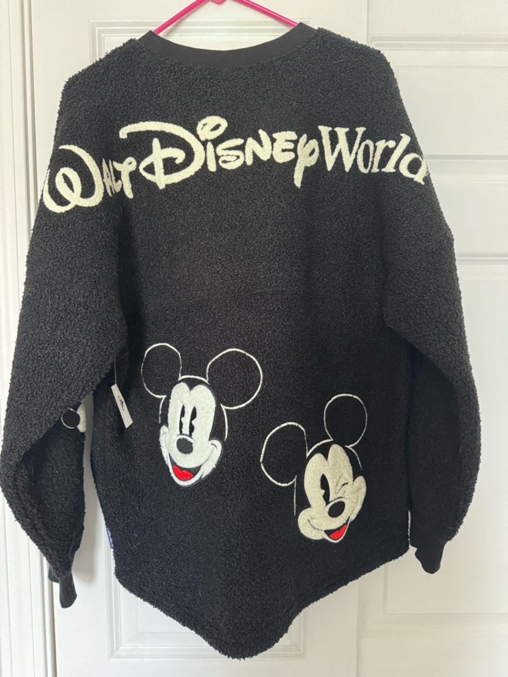 Disney Black & White Mickey Sherpa Jacket